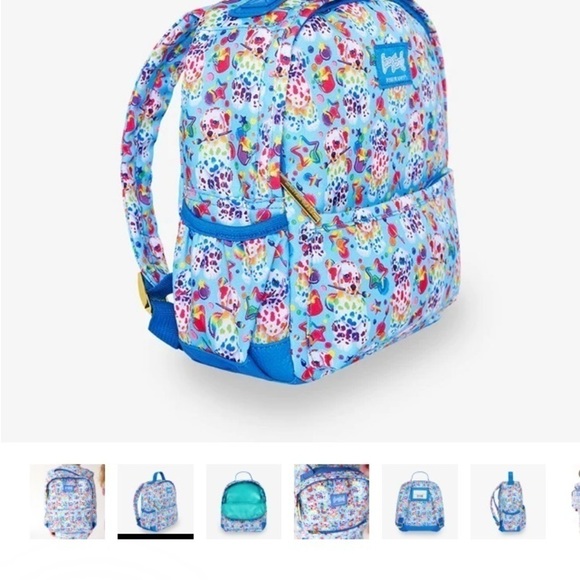 NEW IN PACKAGING! POSH PEANUT LISA FRANK SPOTTY DOTTY DOG MINI BACKPACK - Picture 8 of 16